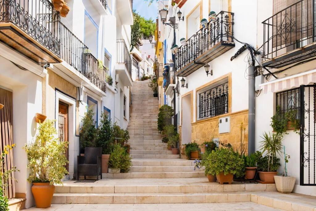 Encantador Apartamento De 3 Habitaciones Con Balcon Alicante Exterior foto